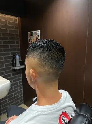 メンズ ヒロ銀座　　バーバーショップ新宿店所属・横尾 太尊ビジネススタイルのヘアスタイル