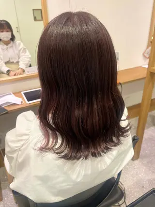 ミディアム カラー ✿ すずかのヘアスタイル