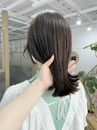 ミディアム カラー ヘアアレンジ ume所属・ひなの .のその他イメージ