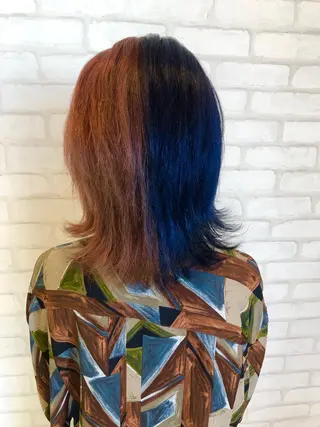 ミディアム カラー 巣鴨髪質改善サロン 🌈NONOKAのヘアスタイル