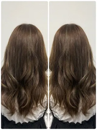 ロング カラー 艶カラー🕊️ ✴︎Yukari✴︎のヘアスタイル