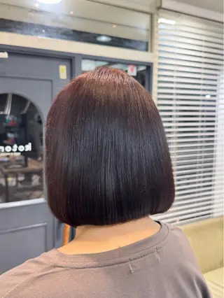 カラー 🫧毛先カット 🫧山中沙希のヘアスタイル