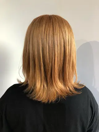 ミディアム カラー spooopy所属・🕊大垣 めぐみ🕊のヘアスタイル