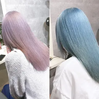 ロング Verite【ヴェリテ】所属・ダブルカラー/カット モデル🦋ヨッシーのヘアスタイル