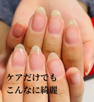 メンズ ネイル Chérinail 爪のお手入れのネイルデザイン