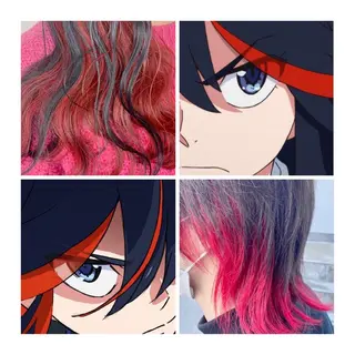 カラー GARU-ガル-所属・TSUNO🦖 派手髪/オタク美容師のヘアスタイル