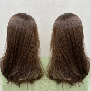 ロング カラー tocca 💜石田愛結💜のヘアスタイル