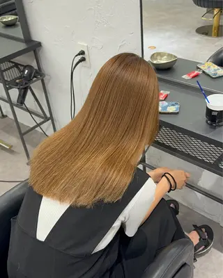 ロング 【艶カラー⠀】坂東 要のヘアスタイル