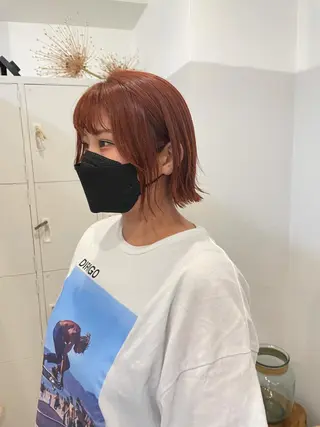 ショート カラー 大迫 江梨のヘアスタイル