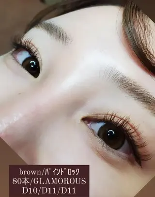 マツエク・マツパ eyelashsalon rocolush 所属・★Hoshino★ 新宿西口 ·͜·🌟のマツエク・マツパデザイン