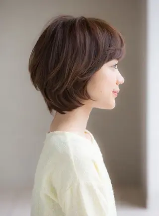 ショート パーマ PIS／ NAHOのヘアスタイル