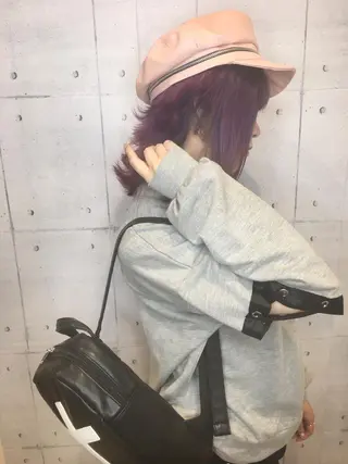 ミディアム カラー 韓・中華美女ヘア 🇰🇷×🇨🇳のヘアスタイル