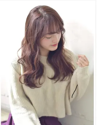 ロング 🌙FLYCKA ☀️縮毛矯正のヘアスタイル