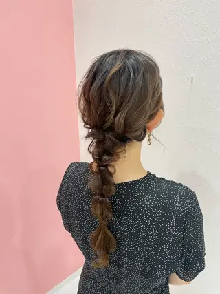 ロング NeocoCO所属・山口 舞弥のヘアスタイル