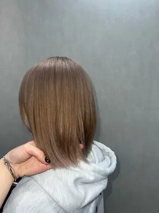 カラー ルシ🌈/ハイトーン /デザイン/縮毛矯正のヘアスタイル