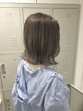 ミディアム カラー 2nd所属・🤍2nd🤍田所 美希のヘアスタイル