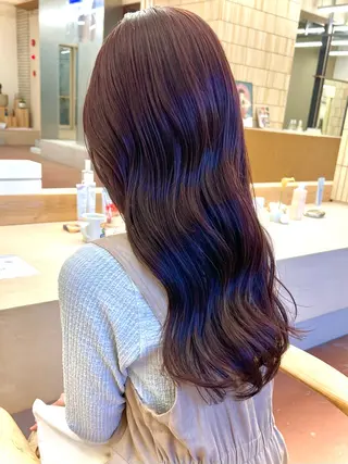 ロング カラー 矢場町/栄/上前津/ 佐藤祐希のヘアスタイル