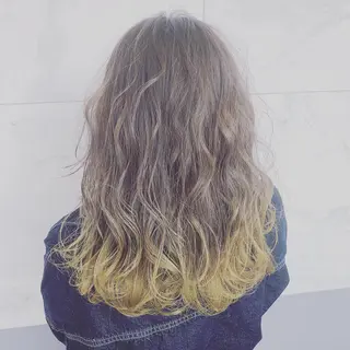 ミディアム カラー 難しい髪質の縮毛矯正 高岡/射水/髪質改善のヘアスタイル