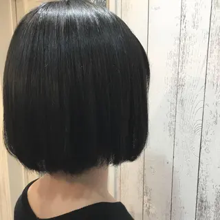 ショート カラー パーマ 金崎 新吾のヘアスタイル