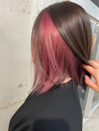 ミディアム カラー [lani ] konatsuのヘアスタイル