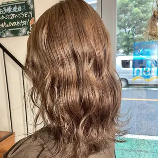 ロング カラー ボブ/インナーカラー ショート/佐野祥子のヘアスタイル