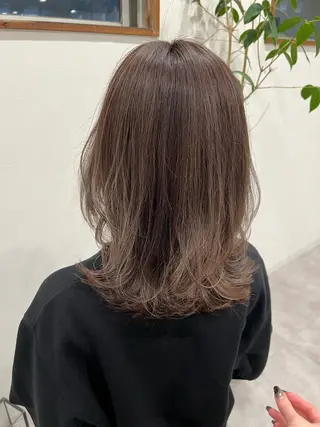 ミディアム Loem【ロエム】所属・RINA 【Loem】のヘアスタイル