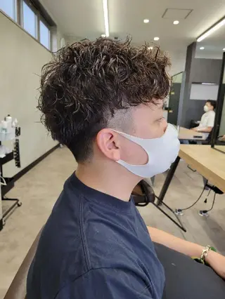 ショート パーマ レイヤー/ショート /山田譲治✂️のヘアスタイル