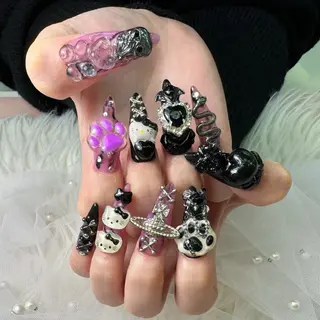 ネイル Melody Nail所属・Melody 3D/スカルプ専門店のネイルデザイン