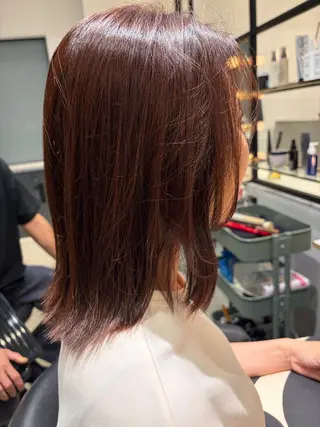 ミディアム 富田 虹朗のヘアスタイル