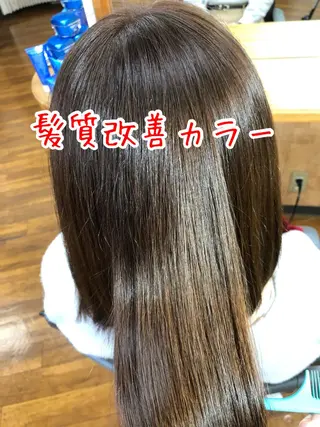 セミロング ヘアーズ・サエミ所属・ヘアーズ・ サエミのヘアスタイル