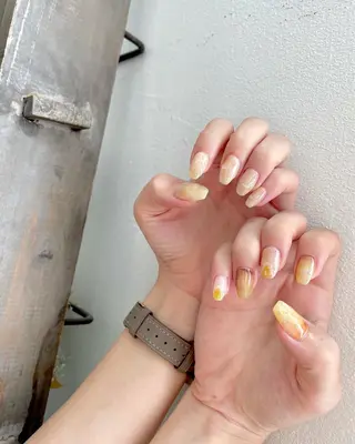 ネイル 甲府市徳行 🧸prunelleのネイルデザイン