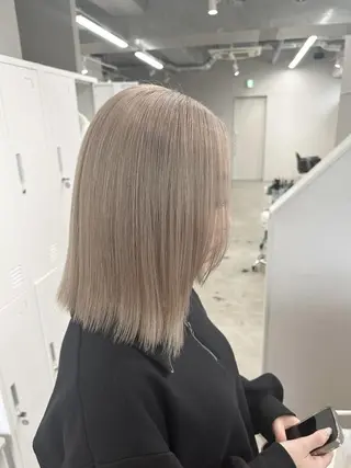 ミディアム カラー ✨【公式】 juhl.横浜✨のヘアスタイル