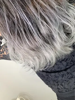セミロング カラー エクステ KAZUMAのヘアスタイル