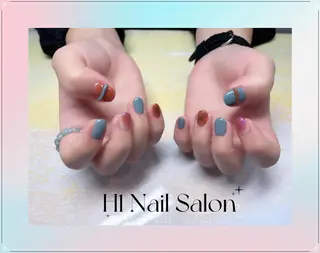 セミロング H1 ネイル サロンのネイルデザイン