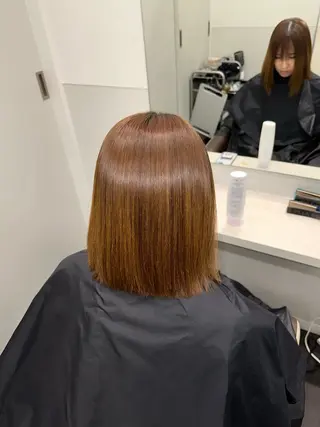 ミディアム Wisteria所属・美髪特化✨ 伊織✨縮毛矯正✨のヘアスタイル