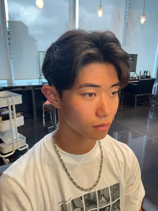 メンズ ONDO所属・森 はるかのヘアスタイル
