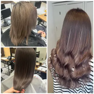 ロング カラー MAKO ❤️🔥NEXTのヘアスタイル