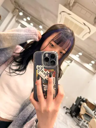 ショート カラー ボブ、レイヤー、 ハイトーン、古淵のヘアスタイル