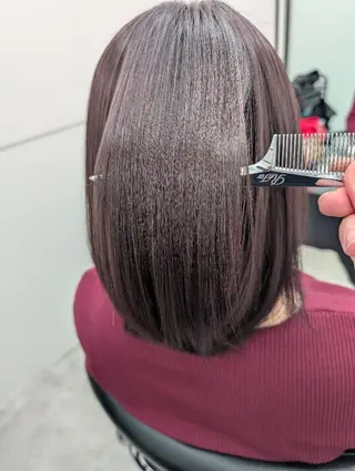 ミディアム GOToday所属・艶髪/オリーブ系/ 肌が綺麗に見えるお色のヘアスタイル