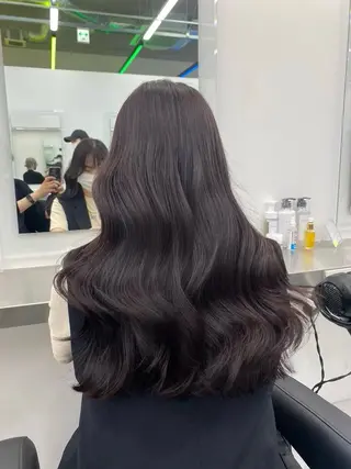 セミロング カラー ヘアアレンジ レイヤー/艶ベージュ /🎀Saki🎀のヘアスタイル