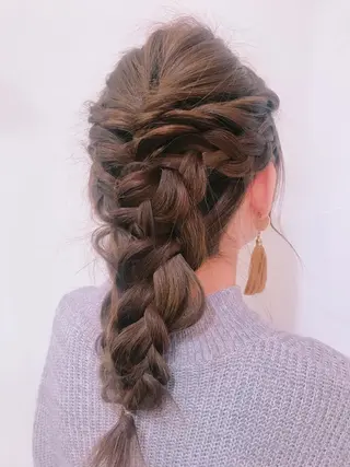 ヘアアレンジ トレンドヘアーに🌈 川村　静香のヘアスタイル