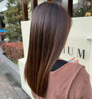 木津空 髪質改善のヘアスタイル
