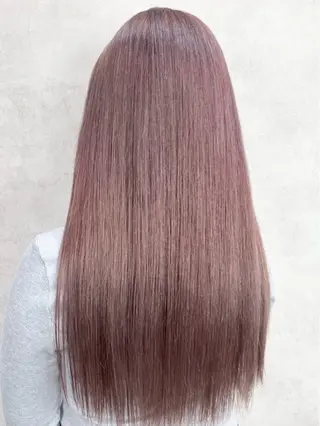 ロング カラー LUNON所属・🦄サラツヤ仙人🦄 ✂️益田朱朔✂️のヘアスタイル