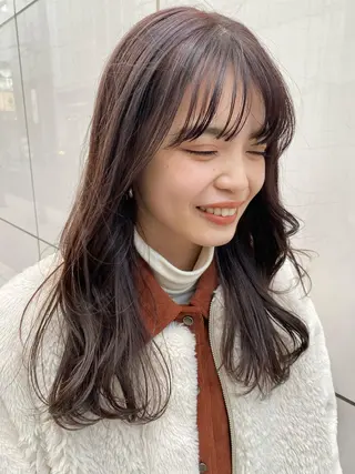 ロング le'a所属・谷町/Le'a /竹原しおなのヘアスタイル