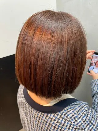 ミディアム カラー ハイトーン 🌷ハルミ🌷のヘアスタイル