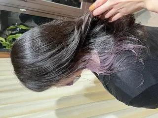 ロング カラー 💓シールエクステ ルミエールのヘアスタイル