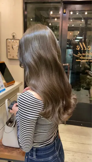 ロング ダメージレス美容師 🌱水島侑理のヘアスタイル