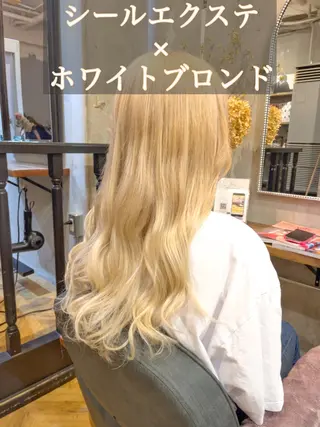 ロング カラー エクステ指名No.1 【店長】橘田のヘアスタイル