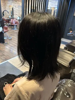 ミディアム 【カットモデル募集 】サキ🫧のヘアスタイル