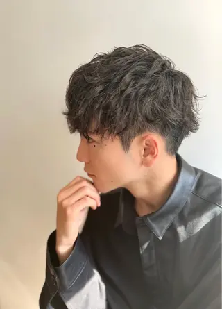ショート パーマ メンズ メンズStylist 山根慧のヘアスタイル